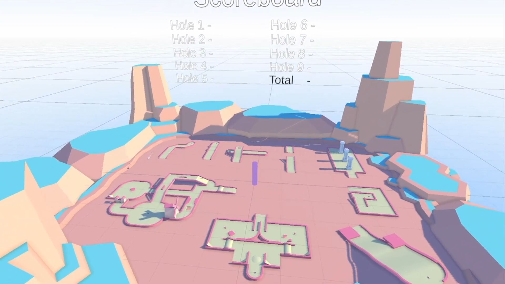 VRGolf header
