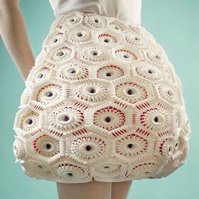3D-printed designer dress
