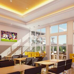 Restaurant interior design