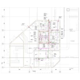 Architectural CAD drafting