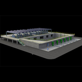 Pumping structure conceptual design