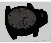 Watch Case Design – ETA 2895-2 (Project V2) and Dial design