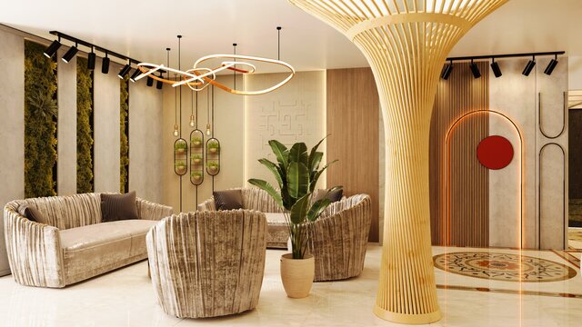 hafezyeh Hotel Lobby