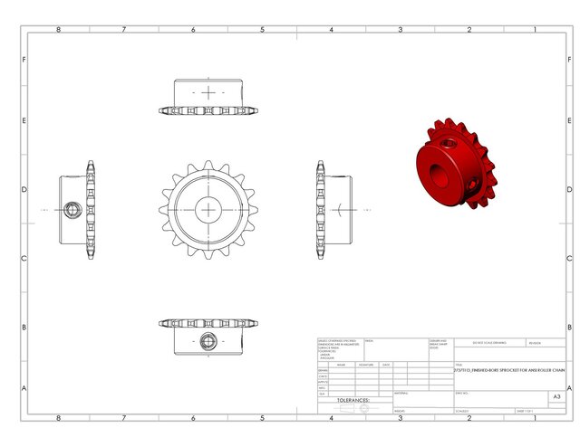 bore-sprocket-for-ansi-roller-chain