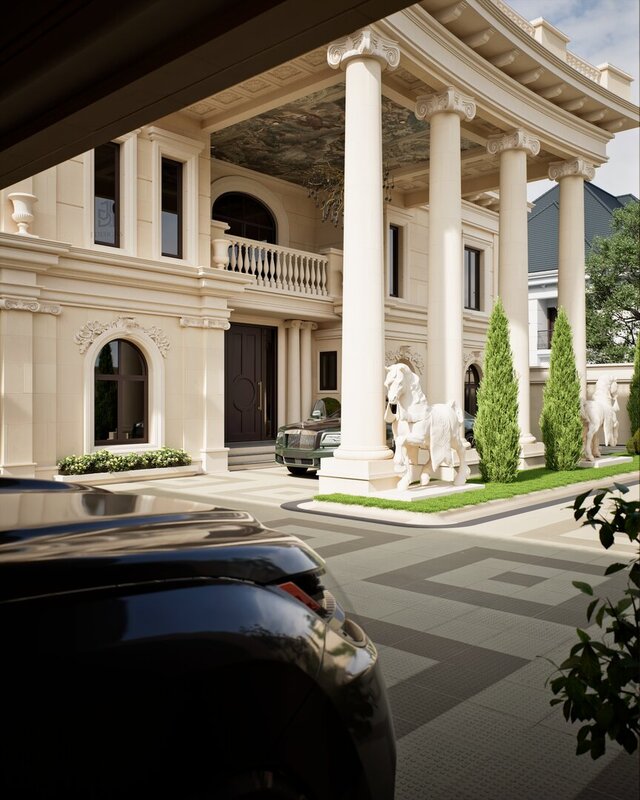 Modern Classic Villa - Luxury Real Estate Visualization
