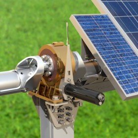 Solar Panel Rotation Mount