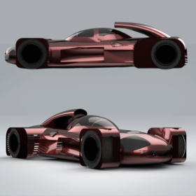 Future-concept performance car