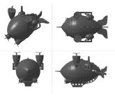 Syarif-Steampunk_Submarine-H20cm-250707
