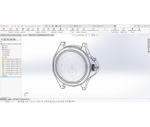 Watch Case Design – ETA 2895-2 (Project V2) and Dial design